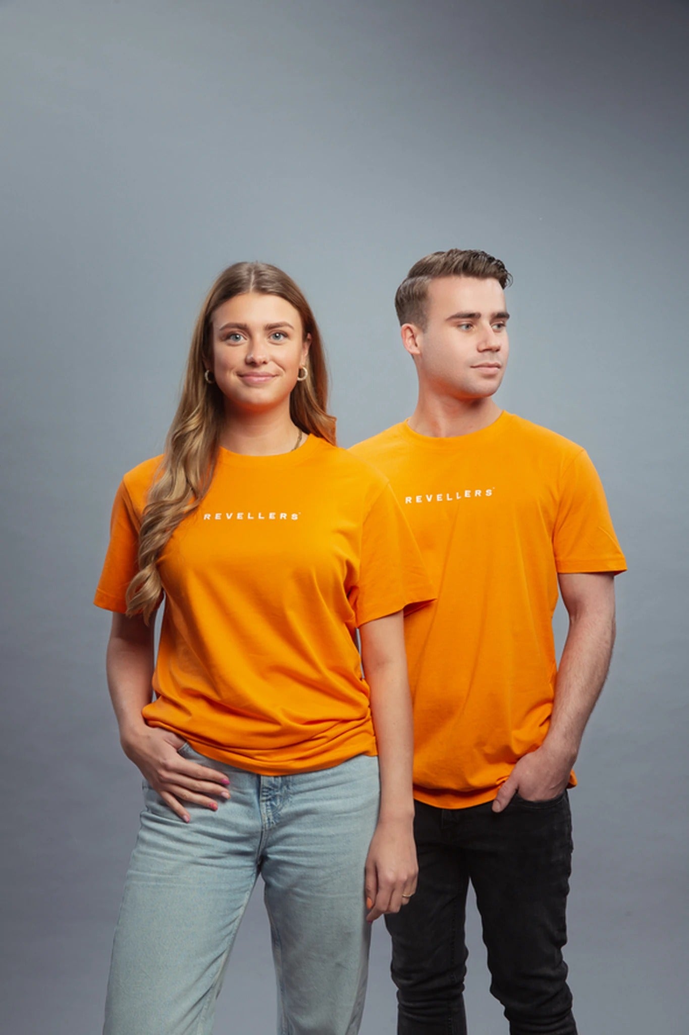 Revellers T-shirt Oranje