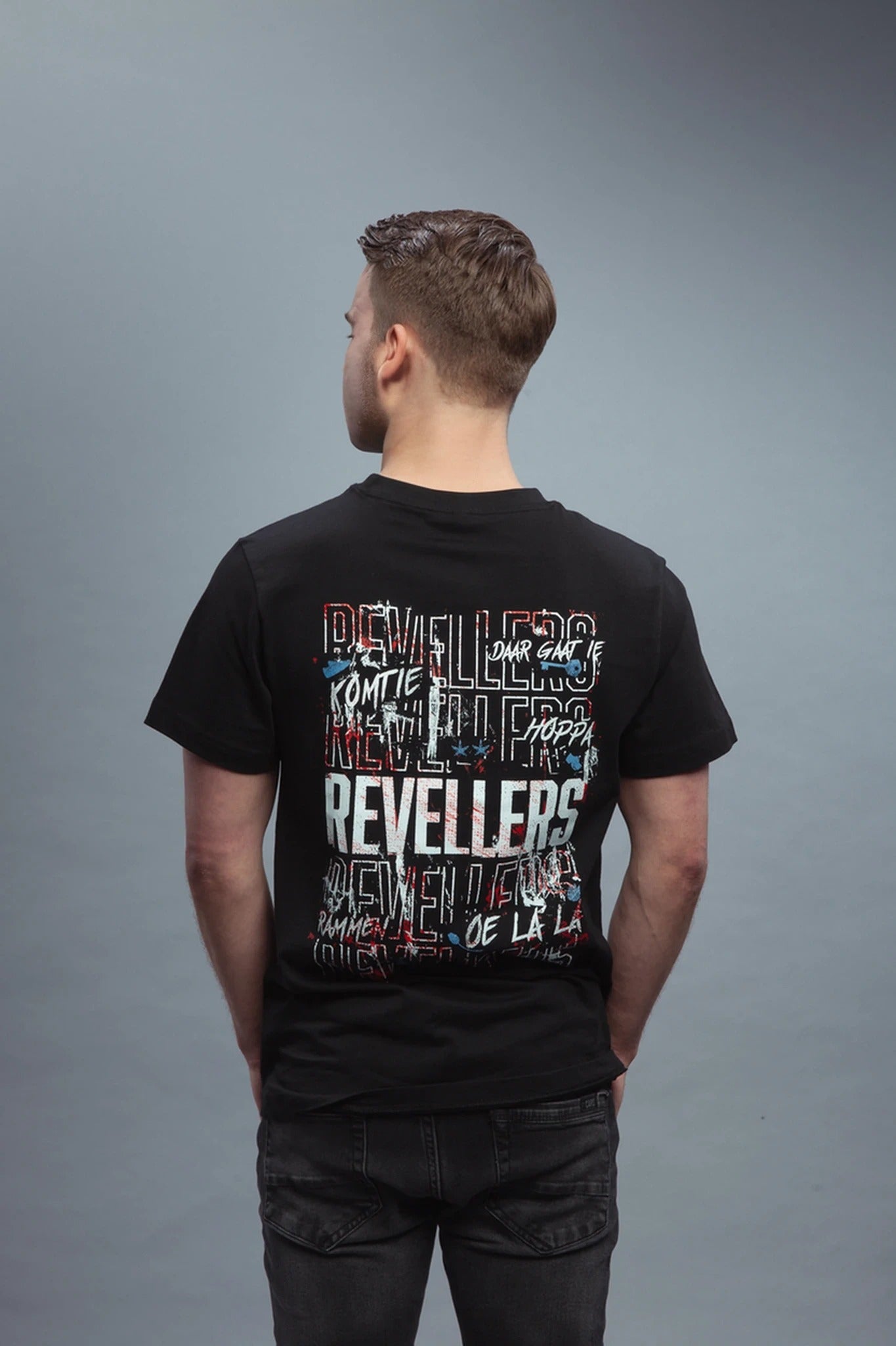 Revellers T-shirt Regular Black