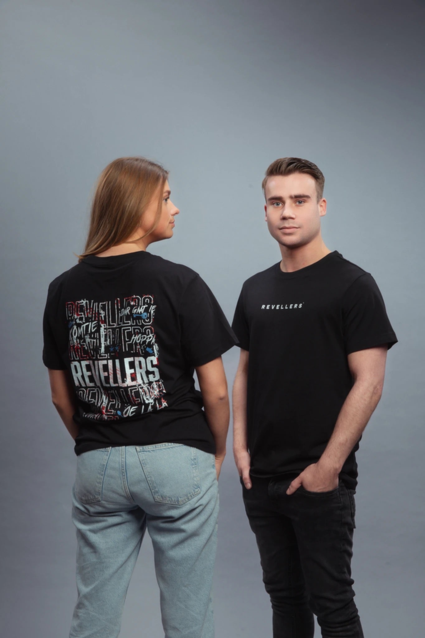 Revellers T-shirt Regular Black