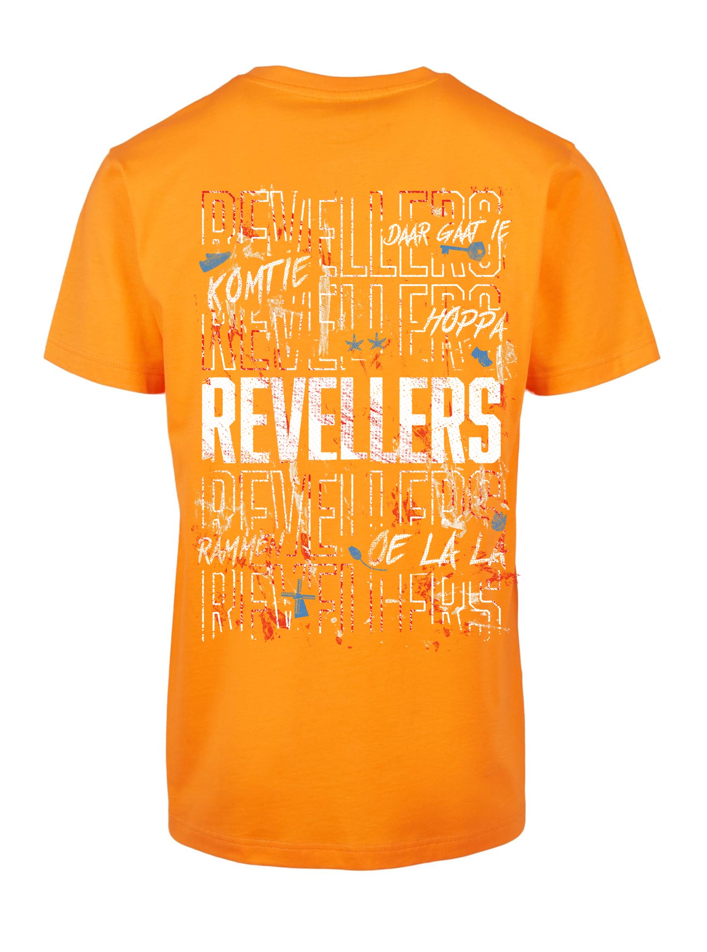 Revellers T-shirt Oranje