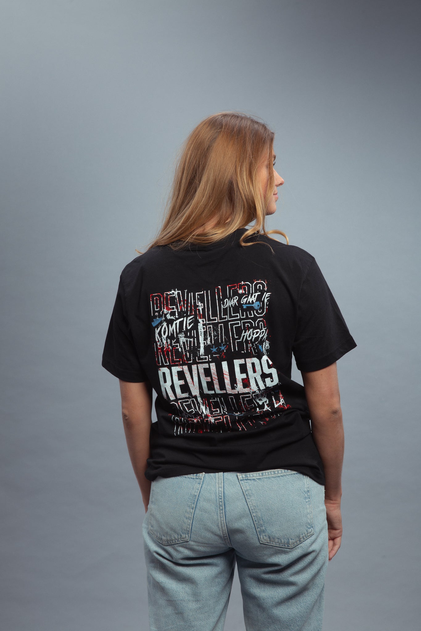 Revellers T-shirt Regular Black