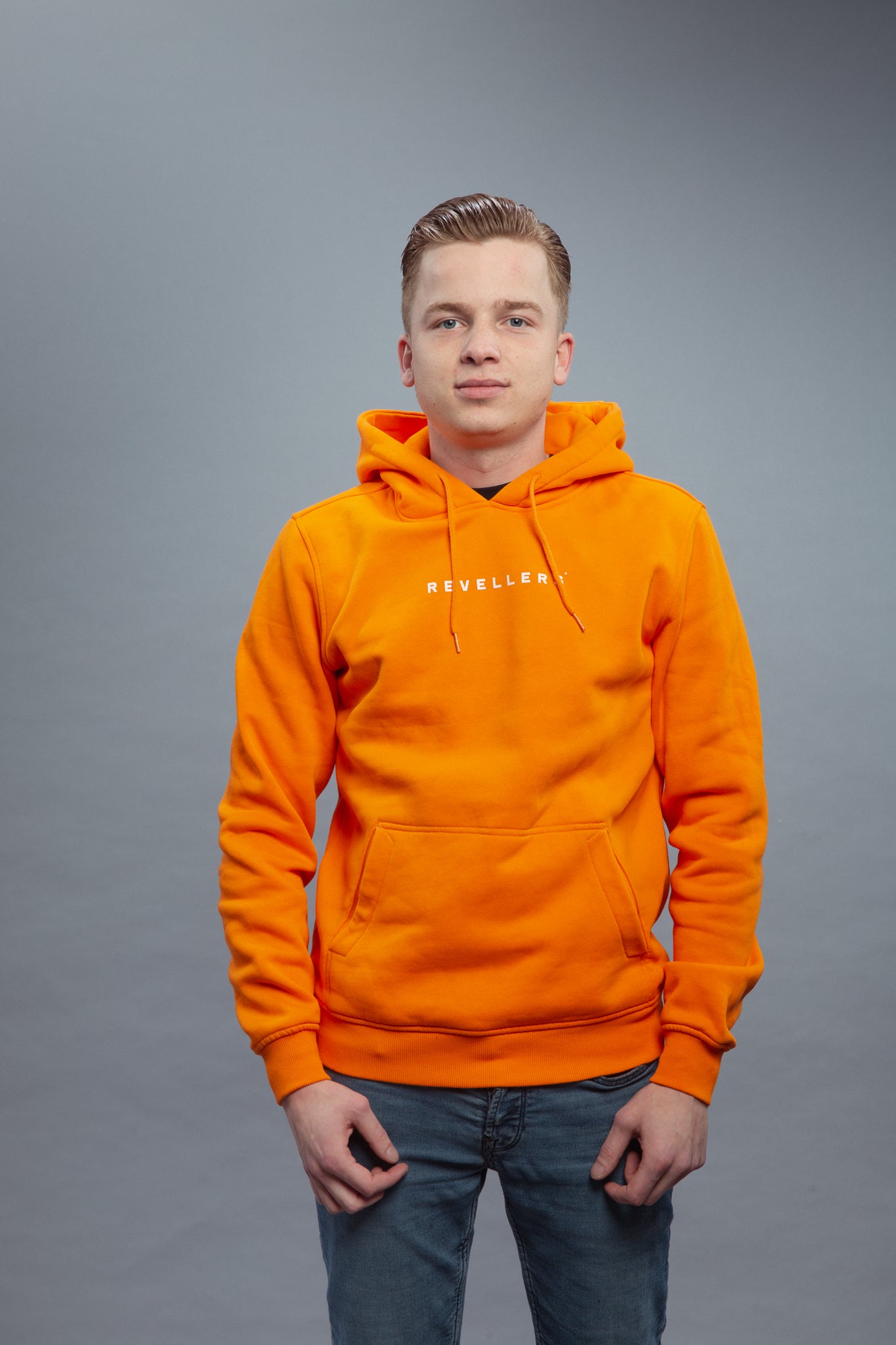 Revellers Hoodie Koningsdag Oranje Limited Edition