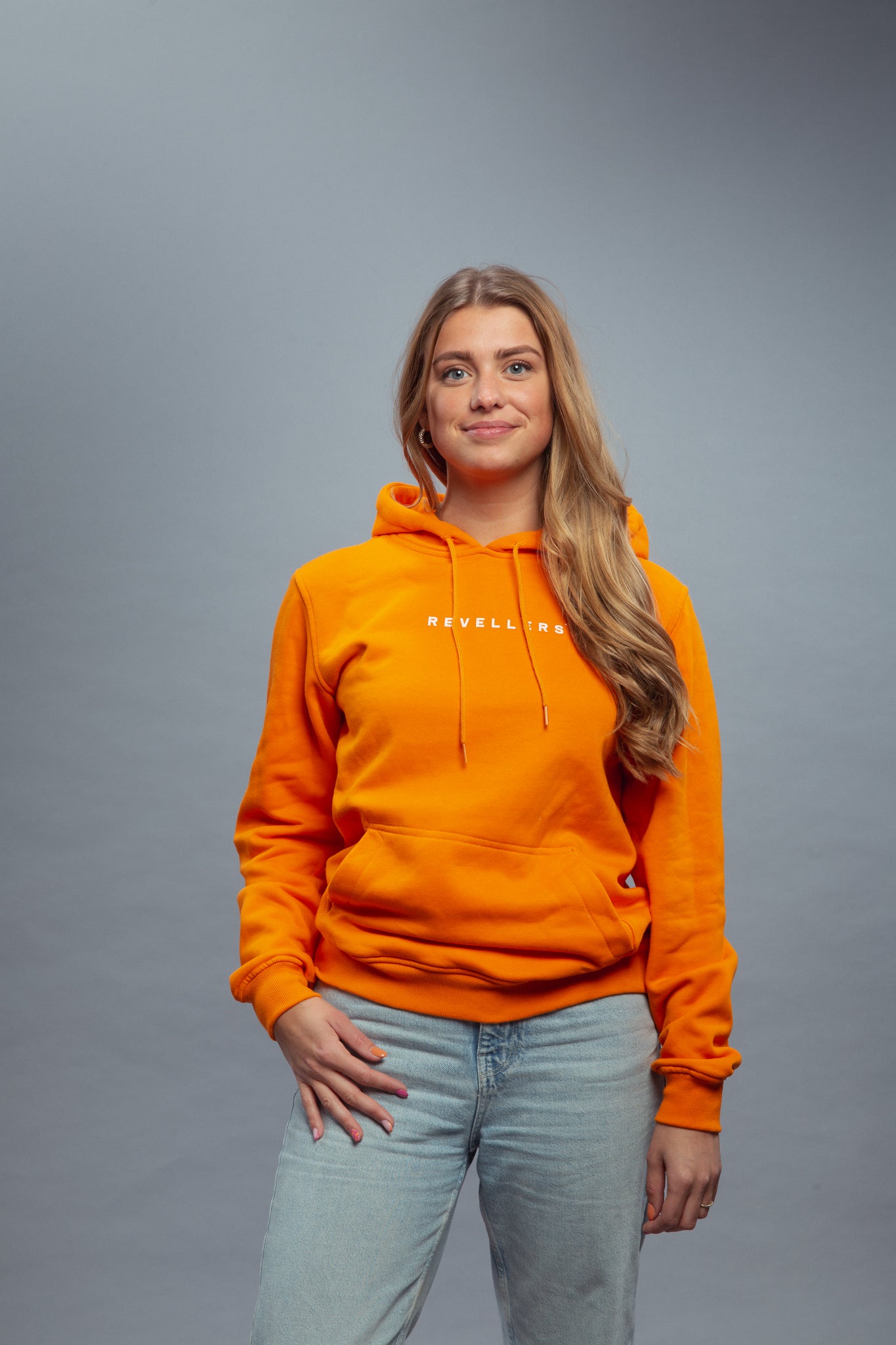 Revellers Hoodie Koningsdag Oranje Limited Edition